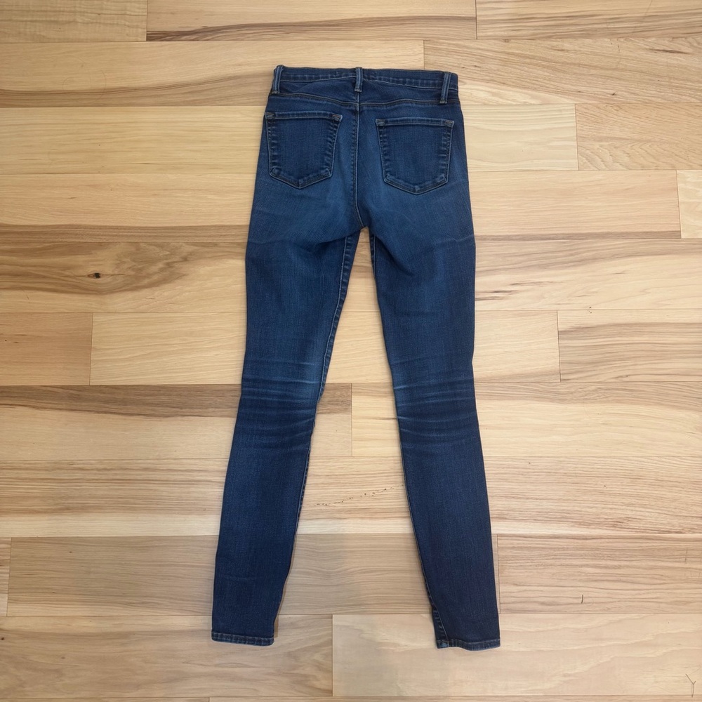 J Brand dark blue high-waisted sz 25 skinny jeans